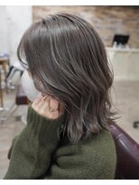 アリー 原宿 表参道(ALLY)&nbsp;ブリーチなし暗髪グレージュ