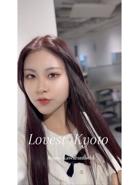 ラベスト キョウト(LOVEST) 髪質改善◆Burgundy  color