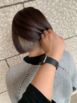 ライズ バイ レボ 柏店(RISE by REVO) イメチェン/似合わせカット/フルバング/レッドブラウン/柏