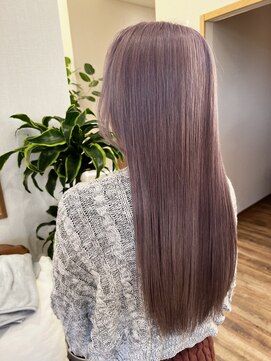 エ フュチュール(et Futur) サラ艶美髪×パープルカラーロング|20代/30代/40代