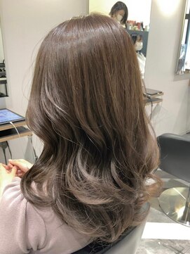 アフロディーテギンザ 日本橋人形町店(APHRODITE GINZA) フルバング/似合わせカット/レッドブラウン/30代40代/人形町