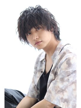 アルベロ(albero) 波巻きパーマアッシュッブラック