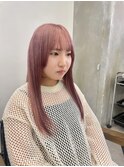ピンクベージュ
