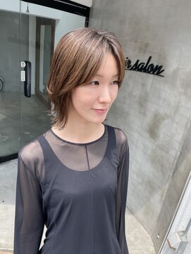 エムドットヘアーサロン(M. hair salon) 【門田美穂】縮毛矯正じゃないボリューム落とし★くびれ可愛い♪