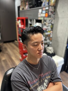 グロウヘアワークス(grow hair works) バチバチセットツーブロック