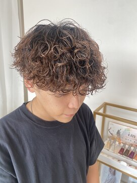 コト 福井大和田店(coto) パーマ　メンズパーマ　波巻きパーマ　福井美容室