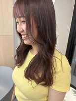 ラナンバイシダ(ranan by sida)&nbsp;10代20代ラベンダーピンクロングヘア/暗めカラー