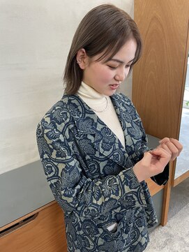 ニール シトロン 名古屋 伏見 丸の内(NEELU citron) 【Neelu_citron_tomoya】ブリーチなし透明感ダブルカラー