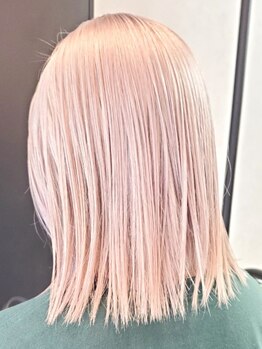 マハロ 千葉(mahalo)の写真/<マンツーマン施術*>髪質改善ケアブリーチ×ダブルカラーでダメージレスハイトーンカラーも叶う*[千葉駅]