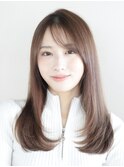 【高木美緒】ワンカール/レイヤー/内巻き/艶感カラー