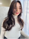 フェミニンロング/似合わせカット/メルティカラー/2wayバング