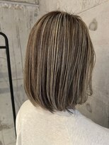 プラスシー(+C)&nbsp;ハイライトでミルクベージュ！福岡ハイライト