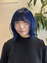 イノセンス(INNOSENSE)&nbsp;ボブウルフ×ネイビーカラー