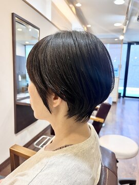 ヘアー グリーン(hair green) くびれショートボブ【髪質改善/百合ヶ丘】