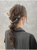 【iIIL hair lounge】編みおろし　高崎