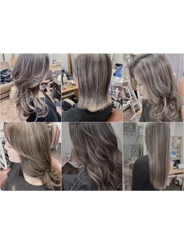 【難波駅徒歩5分】大人女性必見＊落ち着いた空間であなたの“なりたい”を叶えます[ハイライト/白髪ぼかし]