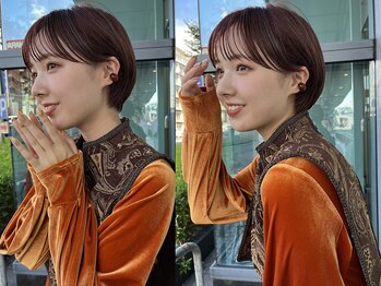 シック(CHIC)の写真/再現性が高くまとまるショートに！コンプレックスをカバーする顔周りカットでお顔の印象も変えられる♪