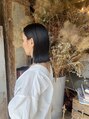スロウヘアシェア(slow hair×share) ナチュラルブラック×ボブ