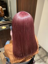 ベースヘアーデザイン(BASE HAIR DESIGN)&nbsp;ピンク ケアブリーチ レディース 宇都宮