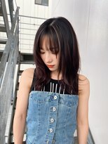 シーン(SCENE)&nbsp;[天神今泉/黒髪カタログ/クラゲヘアー/オリーブグレー]