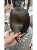 韓国風レイヤーカット髪質改善ダブルカラーハッシュカット