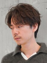 フィフス 札幌大通(fifth)&nbsp;札幌大通センターパートメンズカットフェザーパーマ毛流れ微分け