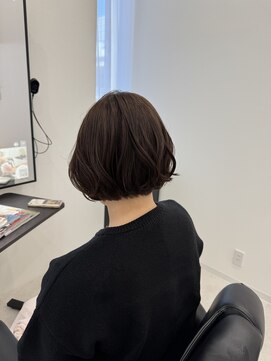 クロス ツー(COROSS2) ミニボブ/切りっぱなしボブ/パーマ風/20代30代