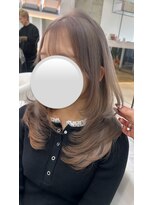 ロンドルピナス 小倉(Lond Lupinus)&nbsp;ミディアムレイヤーカット/似合わせカット/大人ガーリー/20代