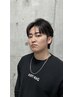 【Suzuki指名】カット+毛流れニュアンスパーマ+炭酸泉¥13200→¥12100