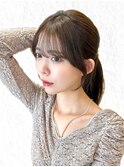 ＊20代30代40代◎小顔顔まわりカットレイヤーシースルー前髪