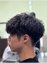 バーバーショップグランツ(Bar ber Shop GRAnt'z)&nbsp;波巻きパーマ