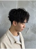 MEN’S HAIR/サーフカール/刈り上げセンターパート/群馬高崎