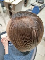 ミック ヘアアンドメイクアップ 高田店(miq Hair&Make up) 白髪染め/白髪染めリタッチ/根元染め/大人ショート/ショートヘア