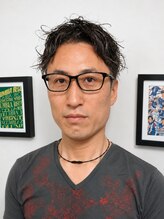 エソラ(esola)&nbsp;★大人男性のアップバングパーマスタイル♪[esola]