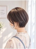 おすすめの上品ショートボブ