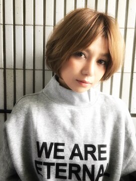 アンフィフォープルコ(AnFye for prco) AnFye for prco　ナチュラルストレート×透明感のあるゆるボブ