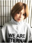 AnFye for prco ナチュラルストレート×透明感のあるゆるボブ
