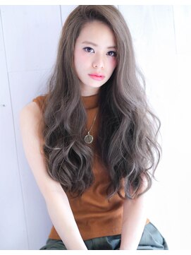 ルーヴル 西宮北口(Louvre) 【透明感☆グレージュカラー】ヘーゼルベージュニュアンスカラー