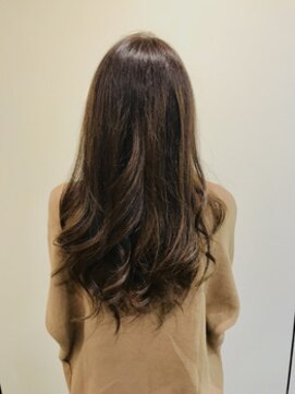 ヘアーメイク クェーサー(Hair make Quasar) 外国人風ソンブレ×細めハイライトネイビー