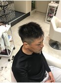 ベリーショート/メンズカット/短髪/夏ヘア/黒髪/20代30代40代