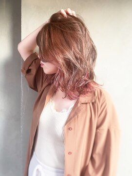 オル バイ ヘッドライト 松戸店(OLu by HEADLIGHT) インナーカラー×レイヤー