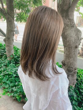 シェル 吉祥寺(shell) チラッと見えるインナーカラー☆クリアグレージュ