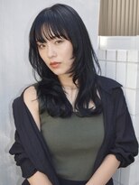 トニーアンドガイ 青山店(TONI & GUY)&nbsp;黒髪ロングウルフ