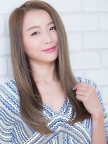 オーブ ヘアー アムール 学芸大学店(AUBE HAIR amour)&nbsp;落ち着いたストレートスタイル