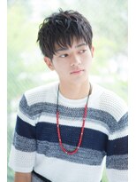 アークスヘアー&nbsp;王道メンズショート♪スタイリング簡単！黒髪ツーブロ