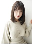 【eL 横浜】シースルー ひし形 ワンカール ミディ (大島)