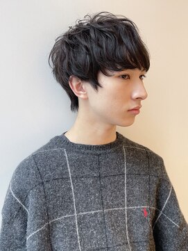 レミー(Remii) 刈り上げないマッシュ×ニュアンスパーマ【Remii大通】