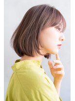 アルテ(ARTE)&nbsp;【ARTE】表参道/青山　切りっぱなしボブ/モカブラウン