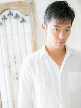 モッズヘアメン 札幌月寒店(mod's hair men) ≪mod's men≫爽やかパープルブラック小顔補正立体カットd