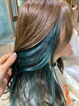 ヘアリゾートエーアイ 高田馬場店(hair resort Ai) 20代30代40代マロンベージュ/Aラインボブ/かきあげ[高田馬場駅]